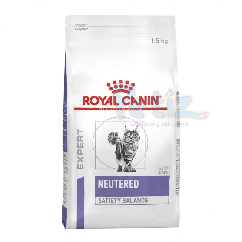 Royal Canin Expert Neutered Satiety Balance – Croquettes pour Chat Stérilisé Adulte, Contrôle du Poids et Santé Urinaire