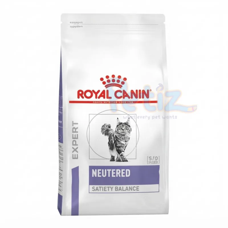 Royal Canin Expert Neutered Satiety Balance – Croquettes pour Chat Stérilisé Adulte, Contrôle du Poids et Santé Urinaire