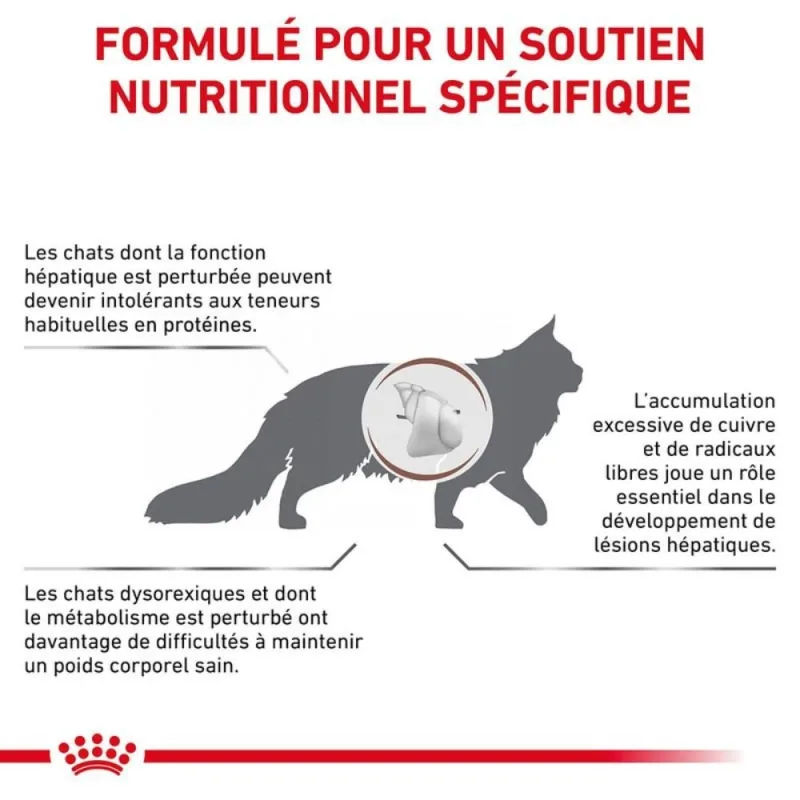 Royal Canin Hepatic pour Chat – Alimentation Vétérinaire pour Insuffisance Hépatique Chronique