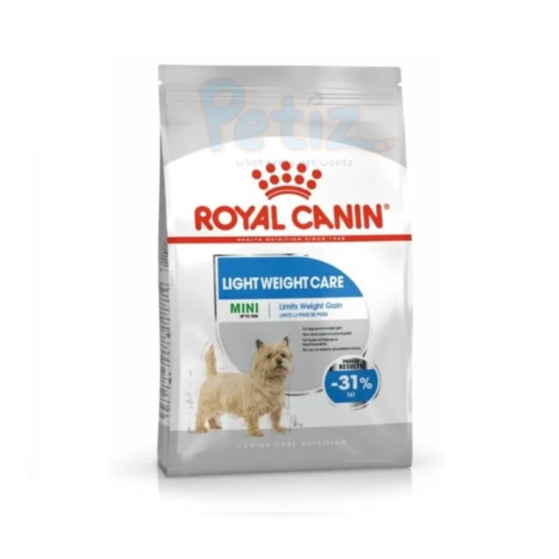 Royal Canin Mini Light Weight Care – Croquettes Allégées pour Chiens Adultes de Petite Taille (≤) Sujet à l’Excès de Poids