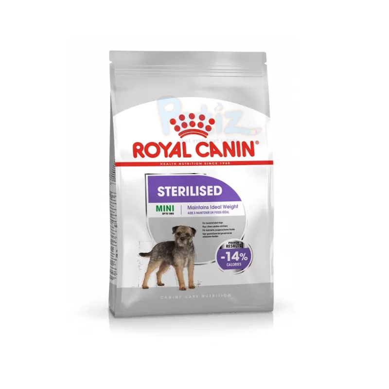 Royal Canin Mini Sterilised Adult – Croquettes pour Chiens Stérilisés de Petite Taille (1–)