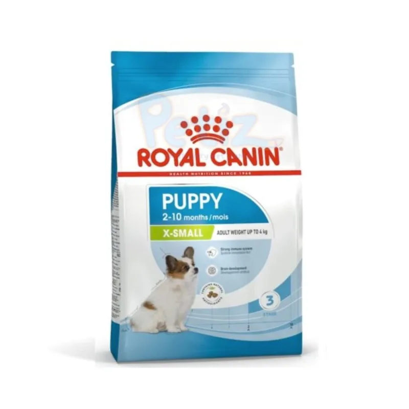 Royal Canin X-Small Puppy – Croquettes Premium pour Chiots de Très Petite Taille, Adaptées aux Besoins Nutritionnels Spécifiques des Chiots Miniatures