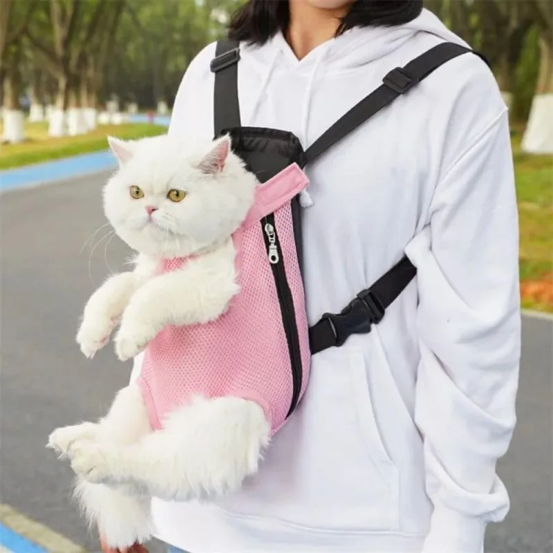 Sac à Dos de Transport pour Animaux – Durable, Respirant et Portable, pour Petits et Moyens Chiens ou Chats, Idéal pour Voyage et Voiture