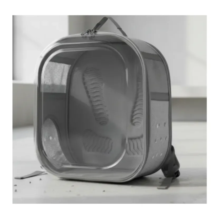 Sac à Dos de Transport Transparent pour Chat et Petit Chien jusqu’à | Sac de Voyage Respirant pour Animaux