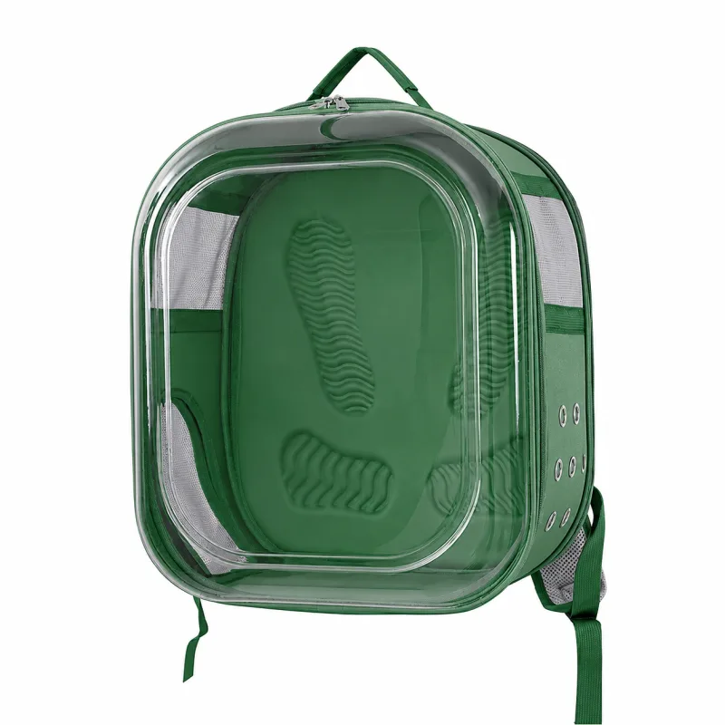 Sac à Dos de Transport Transparent pour Chat et Petit Chien jusqu’à | Sac de Voyage Respirant pour Animaux