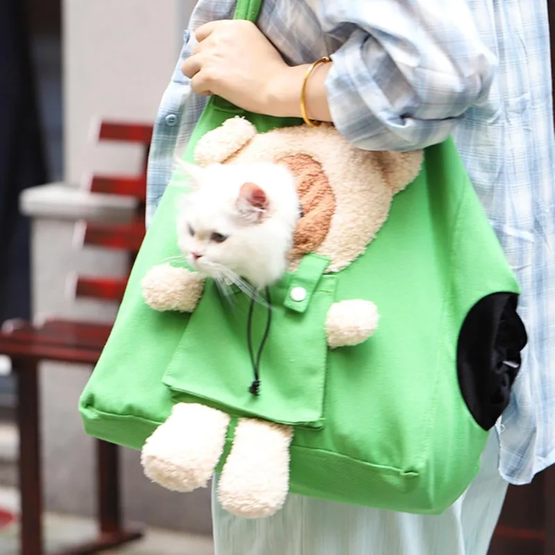 Sac de Transport Chat Cat Carrier Versatile Soft Sided – Sac Respirant et Confortable pour Chat et Petit Chien