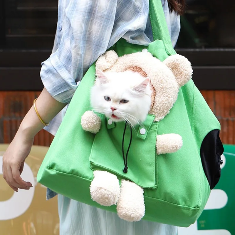 Sac de Transport Chat Cat Carrier Versatile Soft Sided – Sac Respirant et Confortable pour Chat et Petit Chien