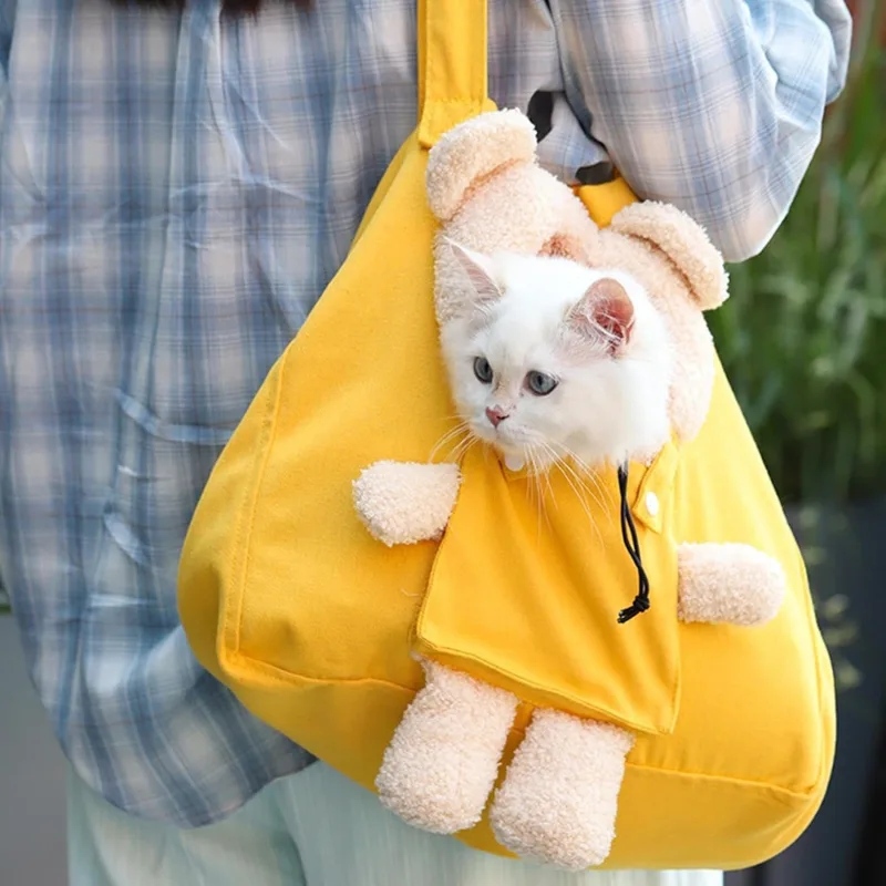 Sac de Transport Chat Cat Carrier Versatile Soft Sided – Sac Respirant et Confortable pour Chat et Petit Chien