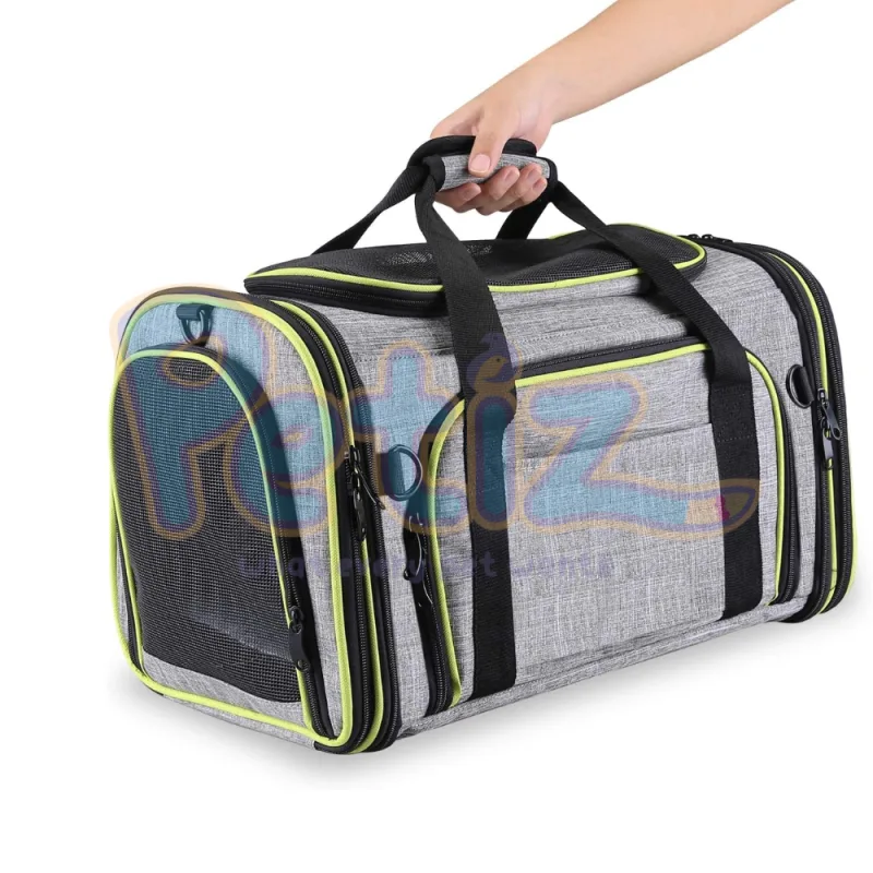 Sac de Transport pour chat et chien cabine avion – Pratique, confortable et homologué pour voyager en toute sécurité