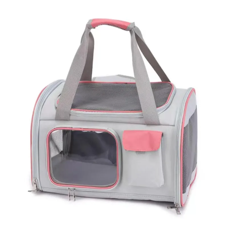 Sac de Transport Respirant pour Chat et Petit Chien Beelite 42 x 25 x 28 cm – Portable et Confortable