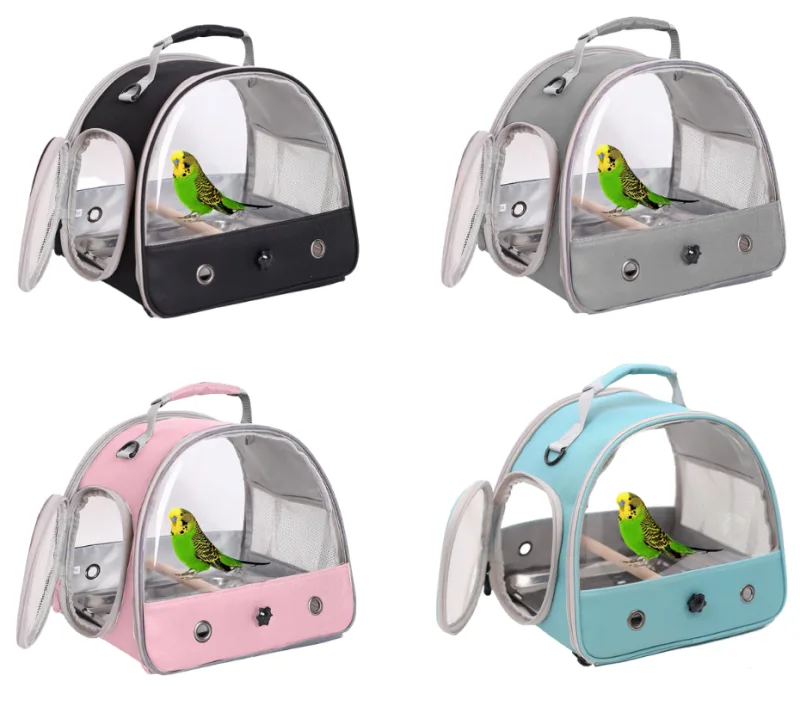 Sacs de Transport pour Oiseaux Transparent