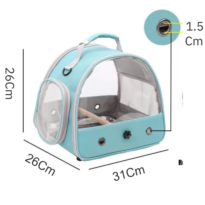 Sacs de Transport pour Oiseaux Transparent