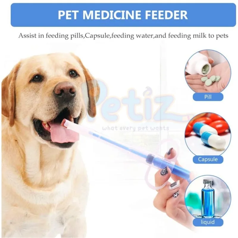 Seringue de médicaments pour chats et chiens – Distributeur de médicaments