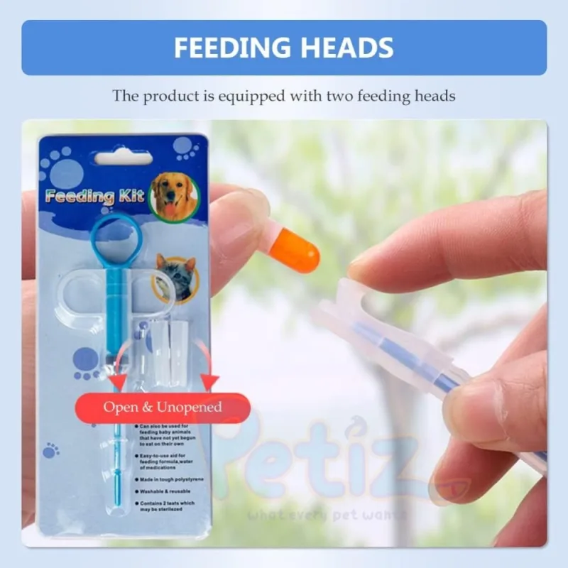 Seringue de médicaments pour chats et chiens – Distributeur de médicaments
