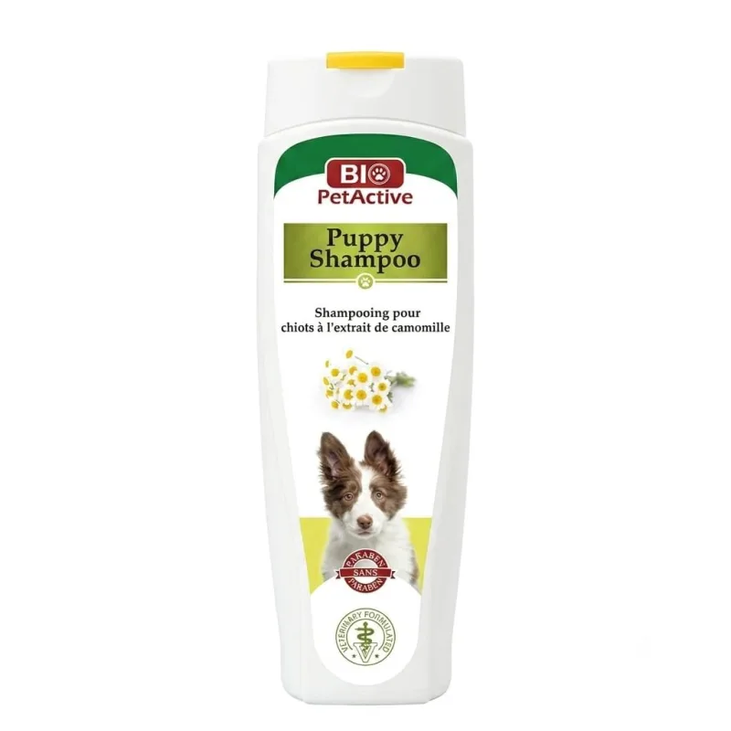 Shampoing Bio PetActive pour chiots è l’extrait de camomille