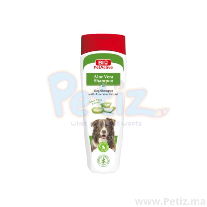 Shampoing pour chien Bio PetActive aloe vera