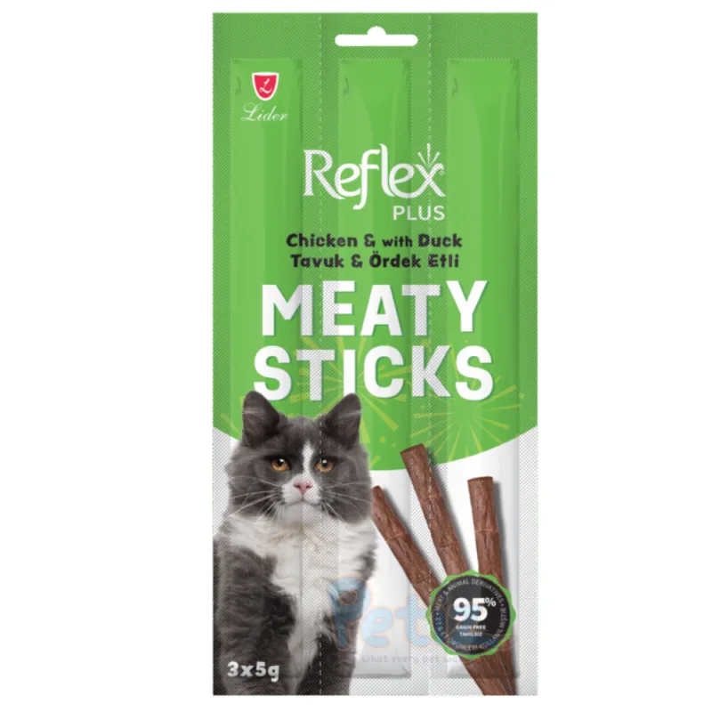 Sticks pour chats Reflex Poulet Canard
