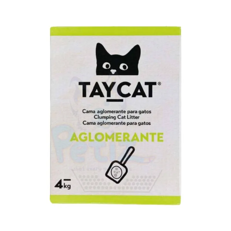 TAYCAT Litière Agglomérante pour Chat – Absorption Rapide et Contrôle des Odeurs