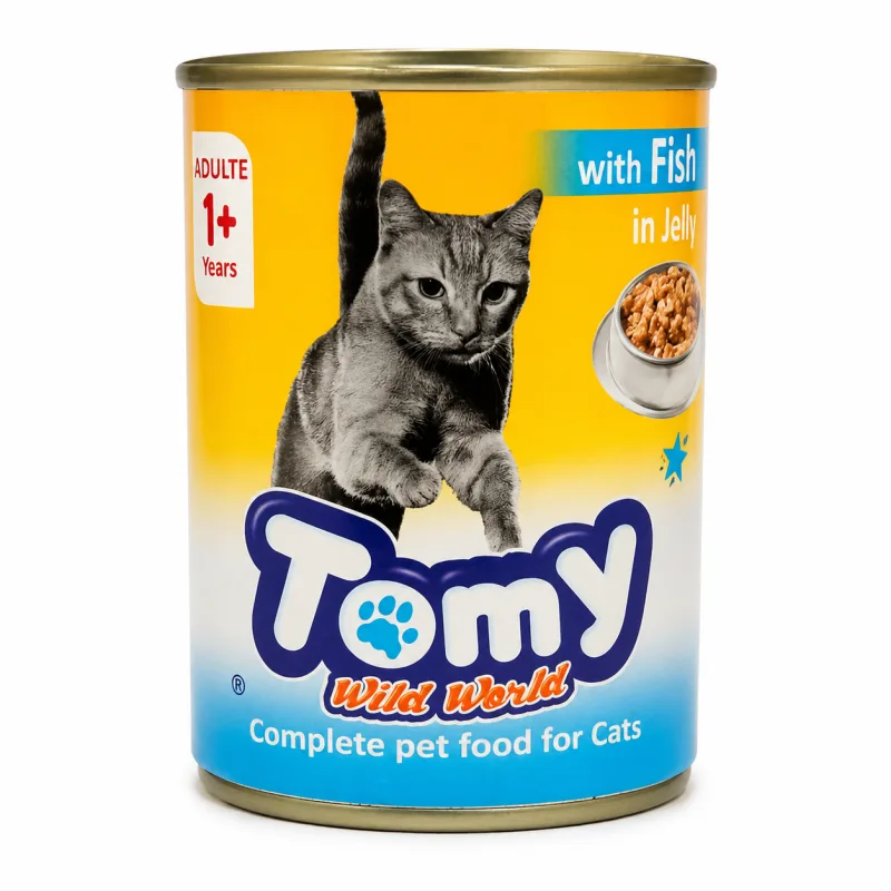 Tomy Chat Poisson – Pâtée Savoureuse et Équilibrée pour Chat Adulte