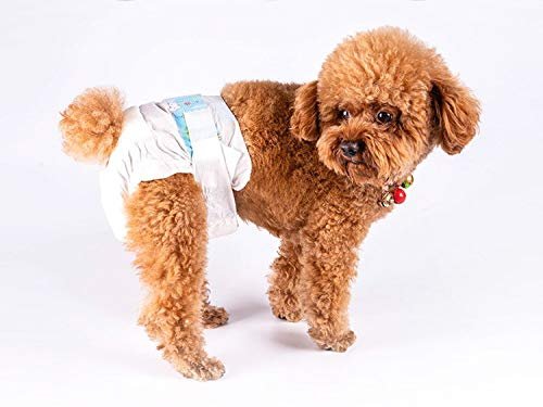 Couche Étanches Pour Chats et Chiens de Petite Taille- Tissu Ysiolo Non Tissé Confortable – Taille S-Femelle