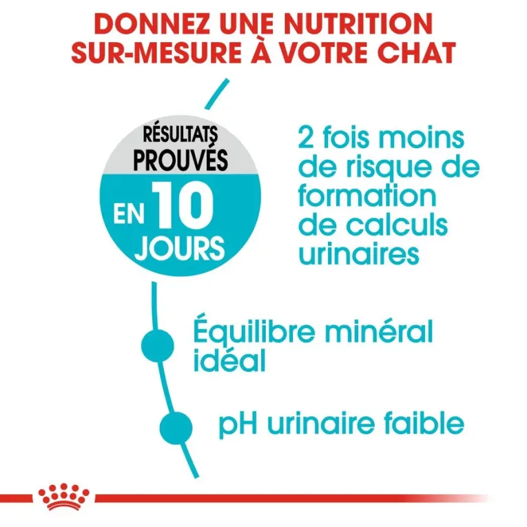 Croquette Royal Canin URINARY S/0 Chat Pour Problèmes Urinaires Cystite régime médicalisé