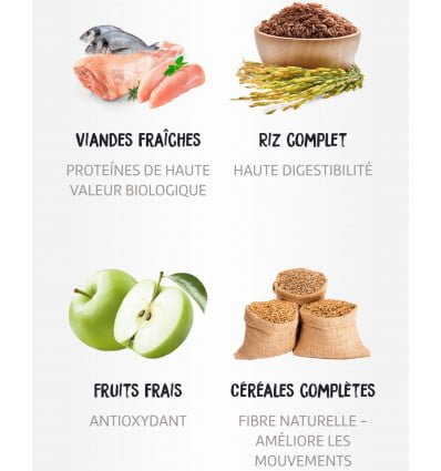 Croquettes Ownat Classic Kitten – pour chaton Nutrition équilibrée et adaptée