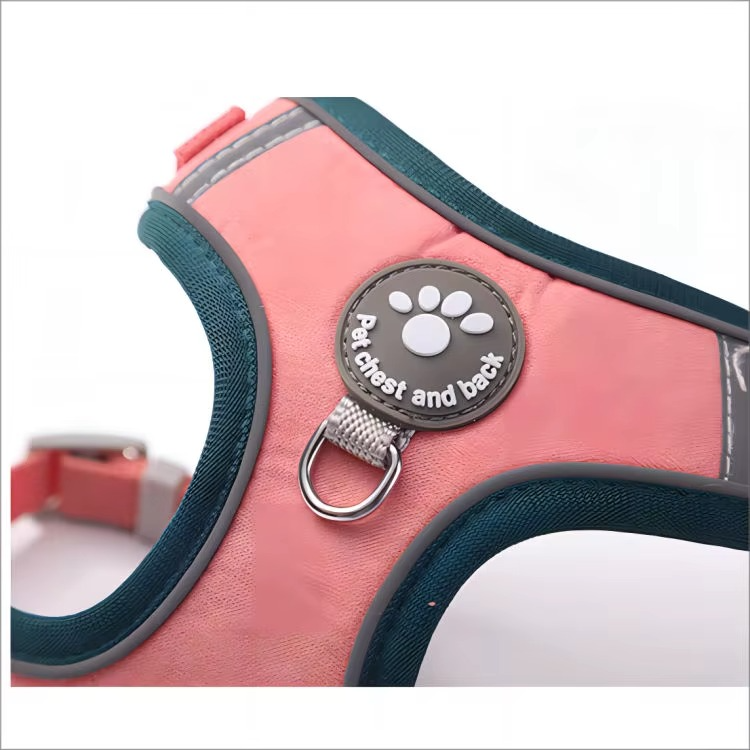 Harnais pour Chien et Chat Avec Laisse – No Pull, Réfléchissant, Ajustable