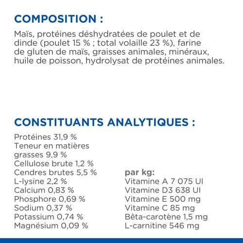 Hill's Chat Stérilisé Chat Jeune Adulte Croquettes avec Poulet | Santé Urinaire Contrôle Maintien du Poids et Vitalité Hills