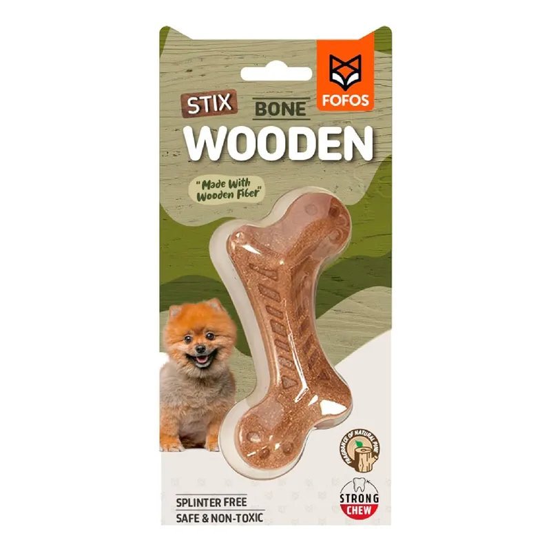 Jouet à mâcher pour chien : nettoie les dents et réduit le tartre, préserve la couleur des os et les caries