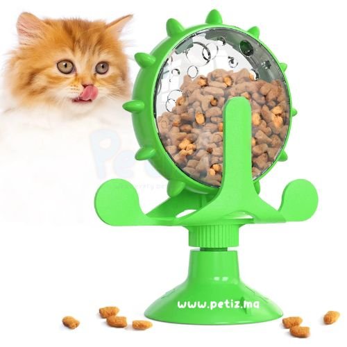 Jouet Distributeur de Friandises interactif et amusant pour chat et chien