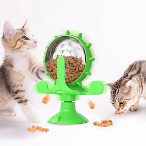 Jouet Distributeur de Friandises interactif et amusant pour chat et chien