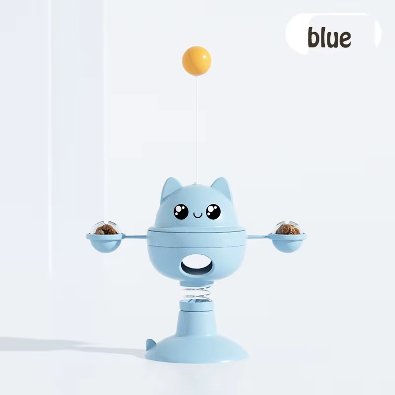 Jouet Distributeur de Friandises Interactif pour Chat – Jeu Éducatif et Stimulant pour Éveiller l’Instinct de Chasse et Favoriser l’Activité Physique