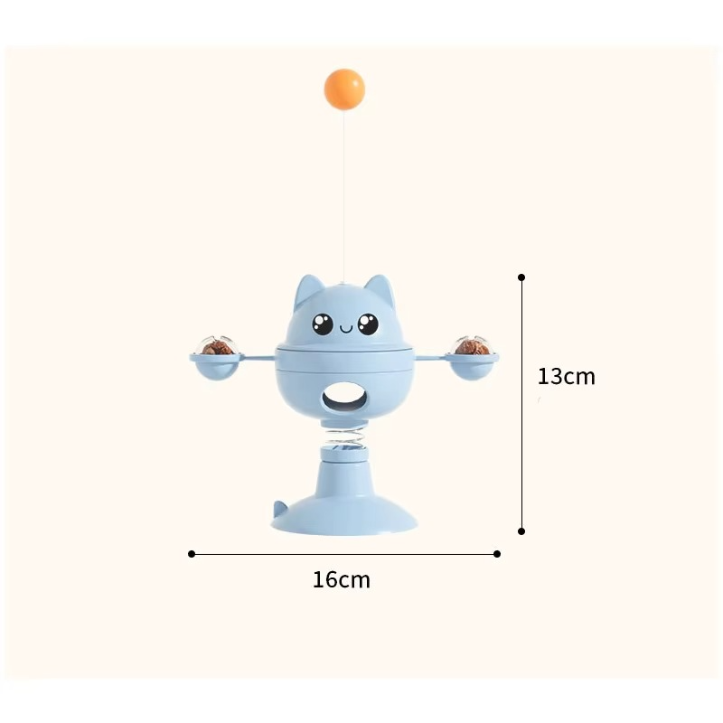 Jouet Distributeur de Friandises Interactif pour Chat – Jeu Éducatif et Stimulant pour Éveiller l’Instinct de Chasse et Favoriser l’Activité Physique