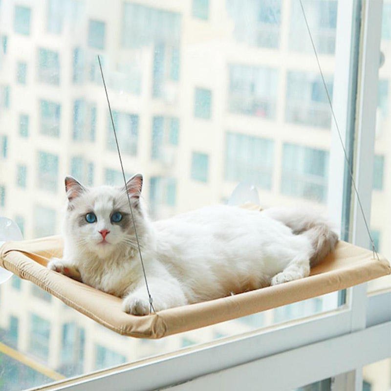 Lit de fenêtre pour chat