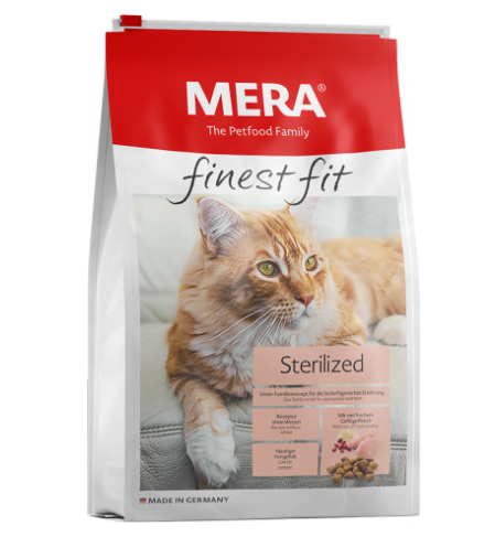 Mera finest fit Sterilized Croquettes pour Chats Stérilisés Maintien du poids
