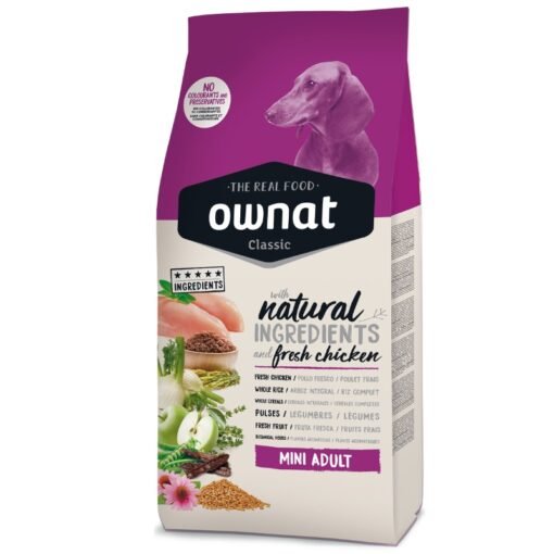 Ownat Classic Mini Adult (chien) | Croquettes pour les chiens de petites races et tailles