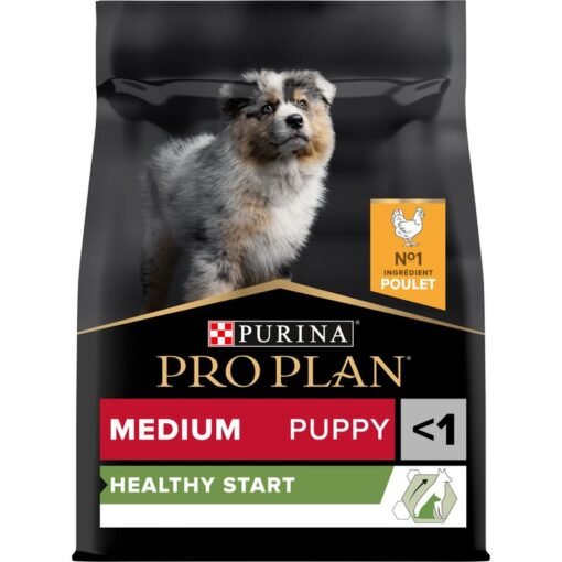 Purina Pro Plan Medium Puppy Healthy Start pour chien – nutrition essentielle pour une croissance harmonieuse