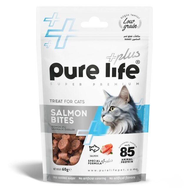 Pure Life Purelife Plus Friandises pour Chats Saumon