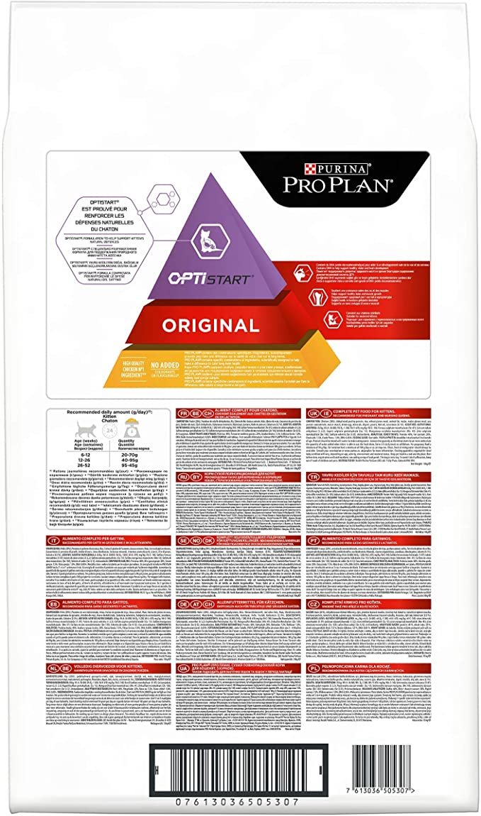 Purina Pro Plan Original Kitten OPTIStart pour les chatons et chattes gestantes – allaitantes