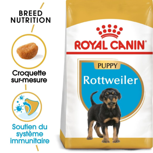 Royal Canin Chiot Rottweiler Puppy Croquettes pour chiots alimentation adaptée