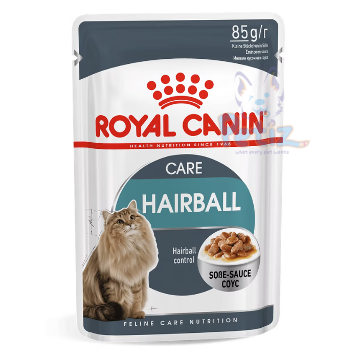Royal Canin Hairball Care en Sauce pour Chat Adulte | Contrôle des Boules de Poils