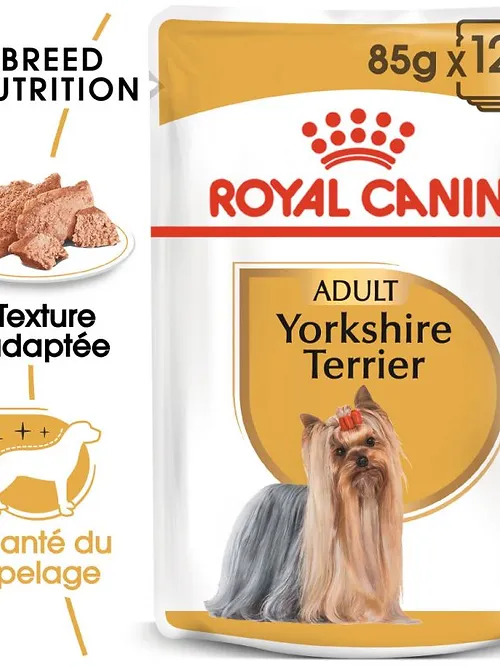 Royal Canin Yorkshire Terrier Adulte Pâtée | Alimentation Humide pour Chien Yorkshire