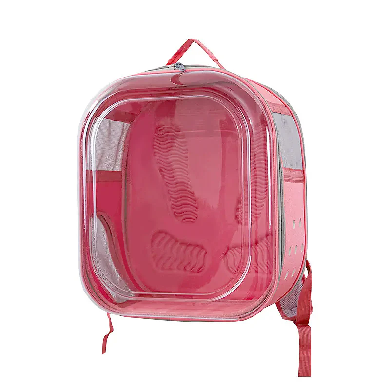 Sac à Dos de Transport Transparent pour Chat et Petit Chien jusqu’à | Sac de Voyage Respirant pour Animaux