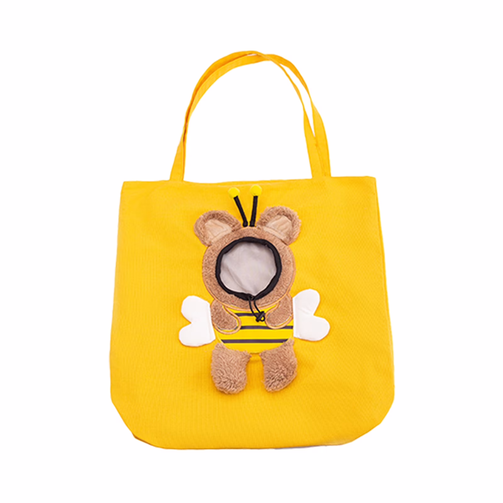 Sac de Transport pour Chat et Petit Chien en Toile Respirante – Sac Cabas Portable Motif Dinosaure avec Poche de Rangement