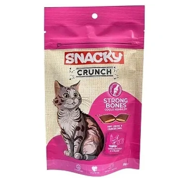 Snacky Cat Crunch Poulet & Fromage – Friandises Chat