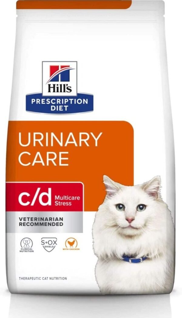 Hill's Prescription Diet c/d Feline Urinary Care Urinary Stress Poulet | 3 KG – Image 2