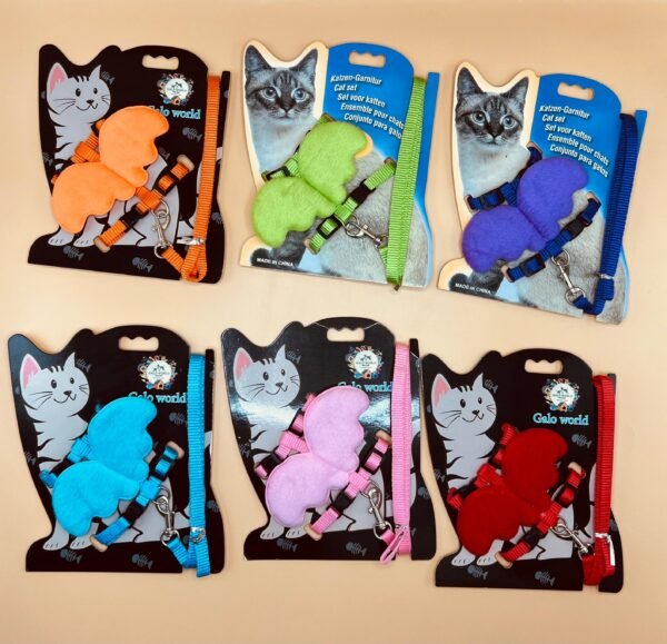 Harnais pour Chats Moyens avec Ailes
