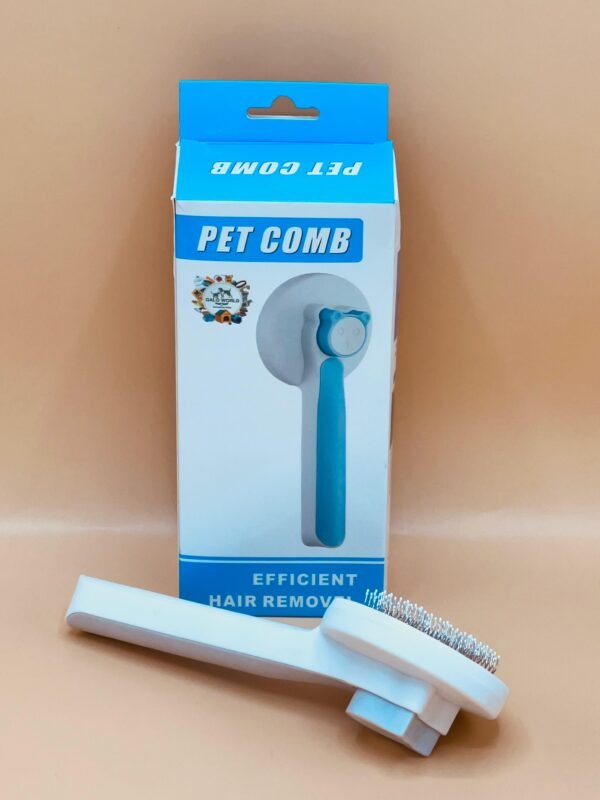Brosse de Toilettage Autonettoyante pour Animaux de Compagnie