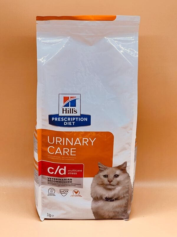 Hill's Prescription Diet c/d Feline Urinary Care Urinary Stress Poulet | 3 KG