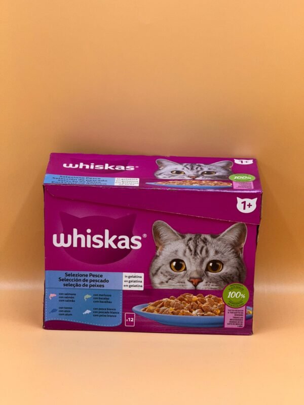 WHISKAS Les Festins en Gelée – Volaille & Poisson, Un Plaisir Varié pour Votre Chat (12 x 85g) – Image 2